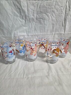 Care Bears Drinking Glasses Set of 6